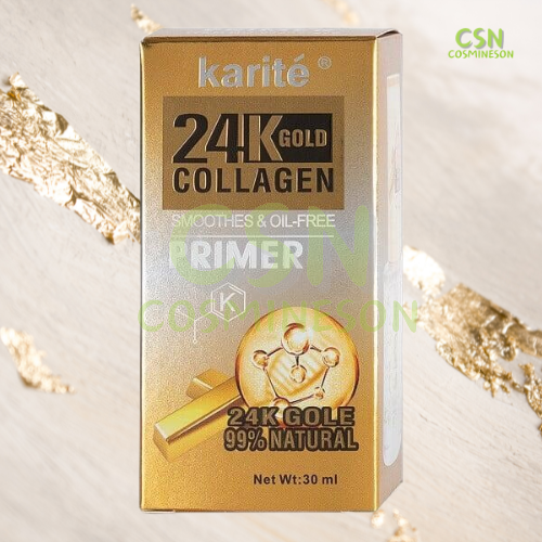 Primer Maquillaje de Karité 24K Gold & Collagen, 30ml