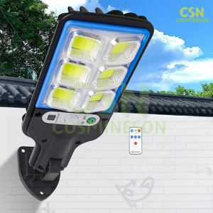 Luz solar de pared, farolas, etc. con mando 72 LED